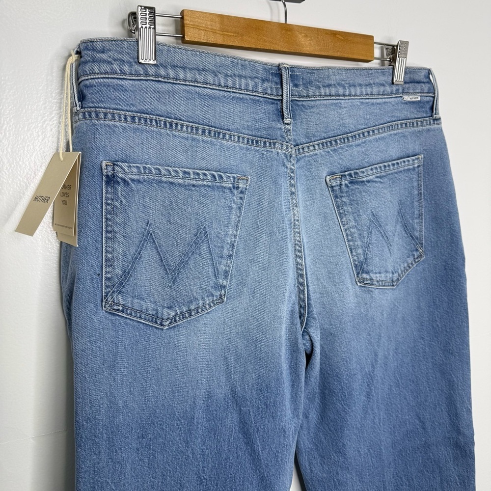 MOTHER NWT The Maven Ankle Mid Rise Straight Leg Jeans - Picture 9 of 10